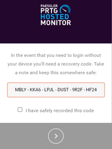 Recovery Code Recovery Code